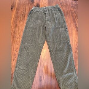 Zara Kid's Green Corduroy Pants
